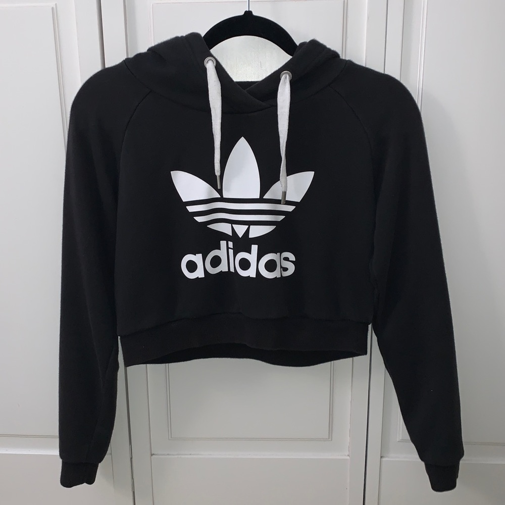 Adidas Cropped Hoodie